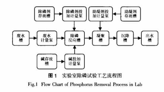 除磷试验工艺流程图